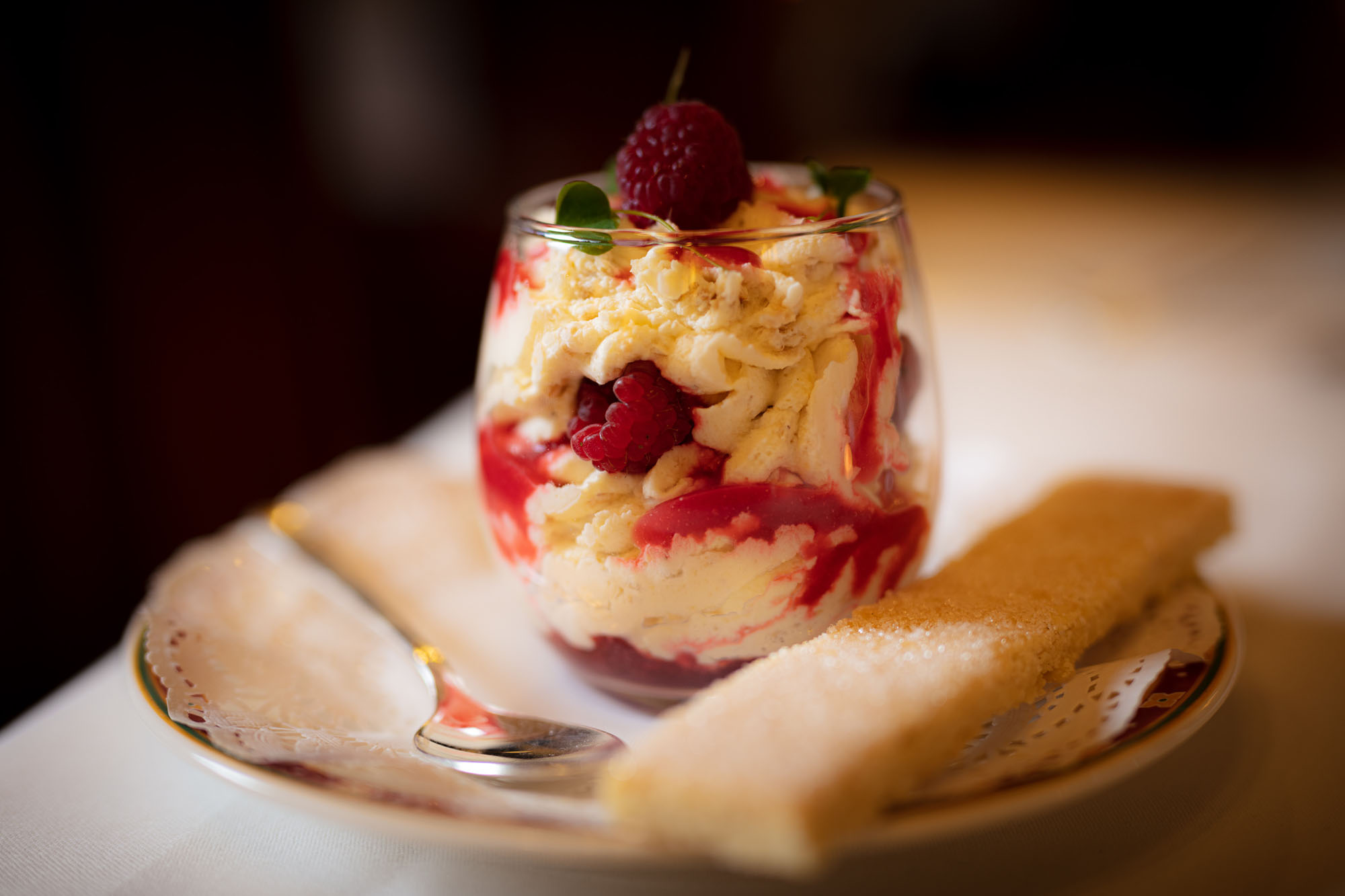 Cranachan - traditional scottish dessert